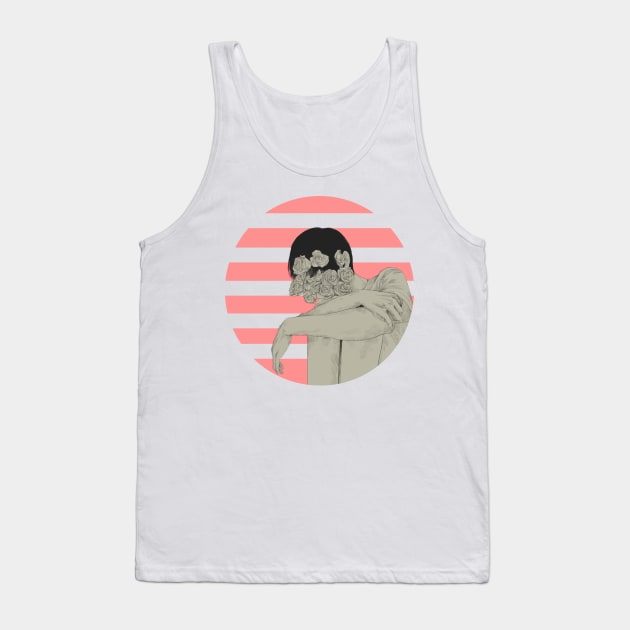 Sad thoughts Tank Top by Abirdeer